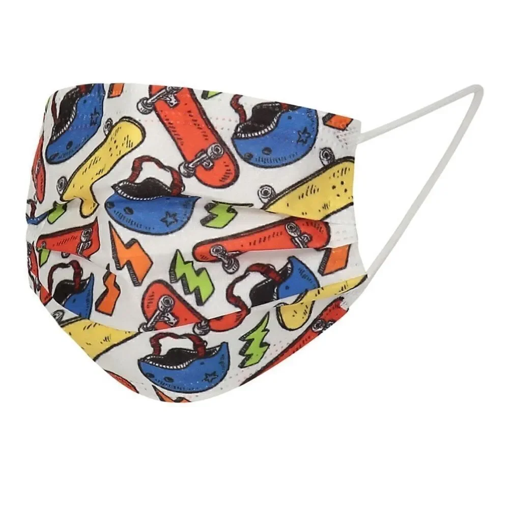 Andy & Evan 6 Pack Base Layer Fashion Masks for Kids New